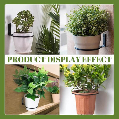 Round Foldable Wall-Mounted Flower Pot Holder