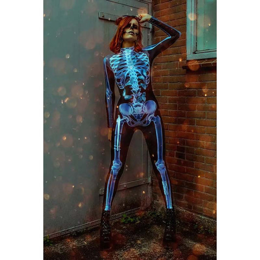 Sexy Skeleton Bodysuit