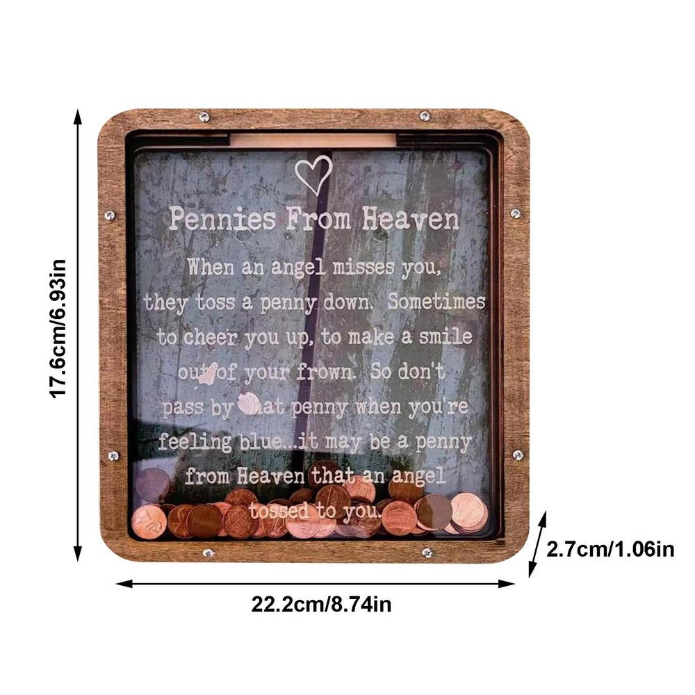 Pennies From Heaven Wooden Decor