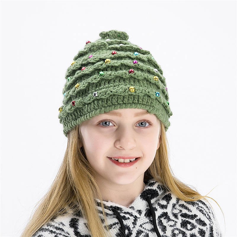 Christmas Tree Winter Warm Knitted Hat