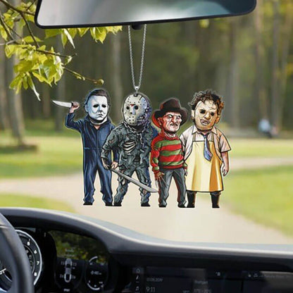 Halloween Horror Movie Hanging Car Ornament