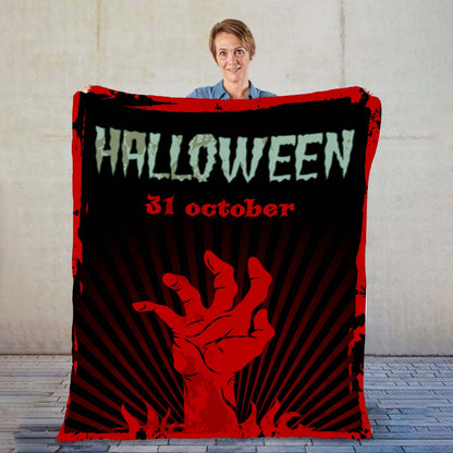 Bloody Hands - A520 - Halloween Premium Blanket