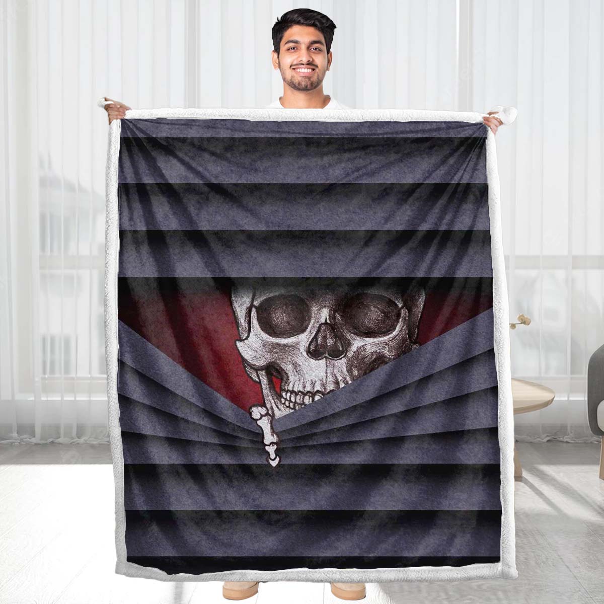 Welcome to Skull Blanket - A548- Premium Blanket