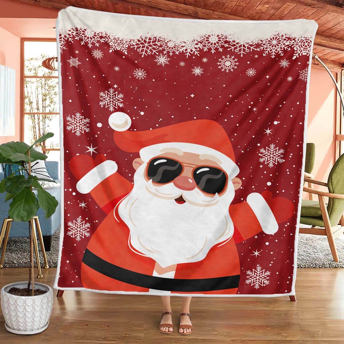 Santa Claus - A575 - Premium Blanket