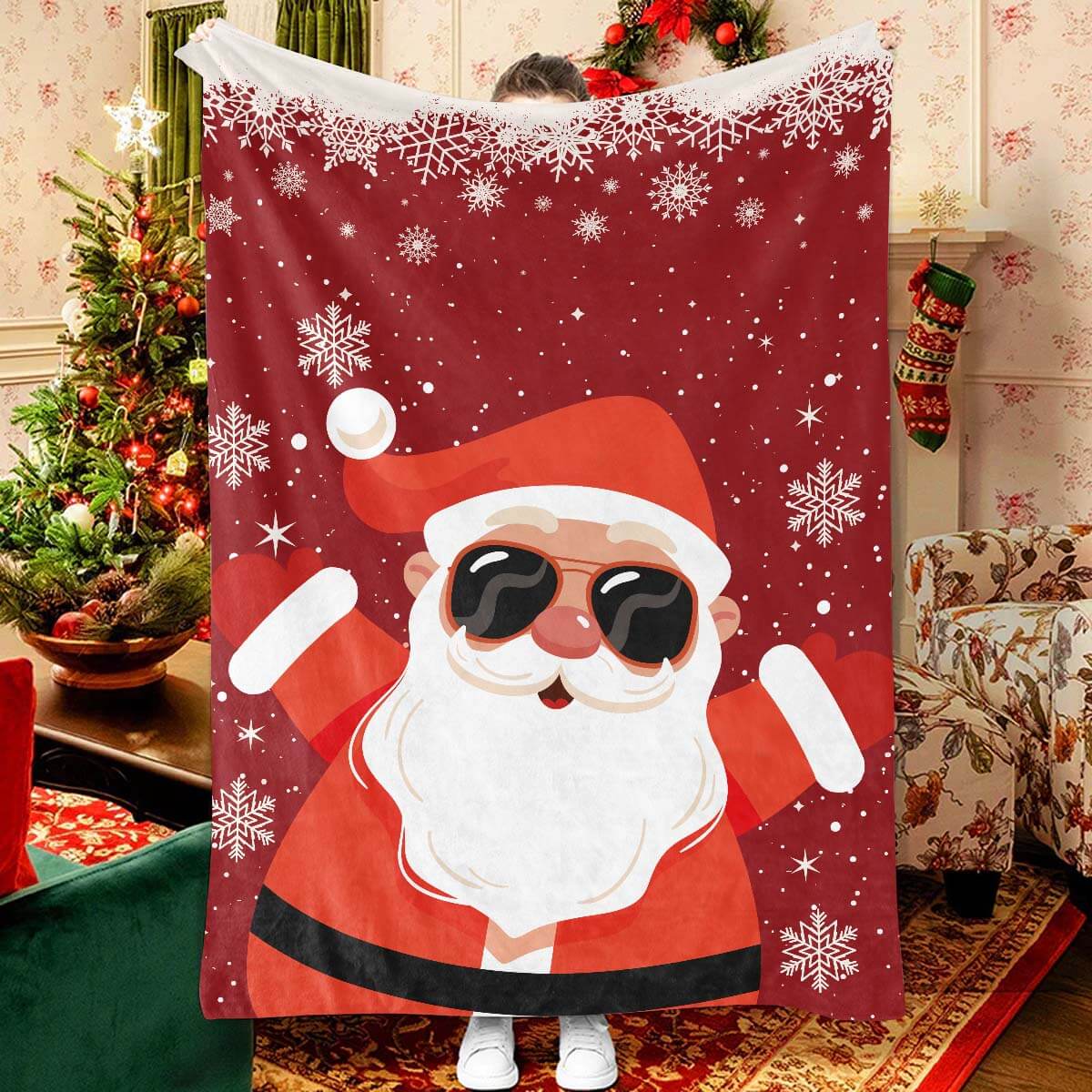 Santa Claus - A575 - Premium Blanket