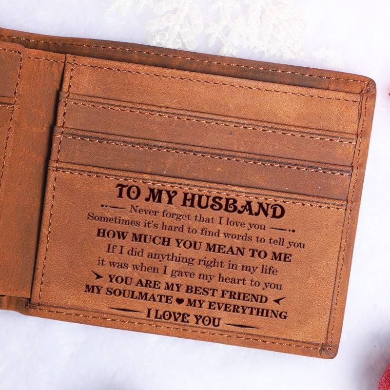 To My Husband - You Are My Everything - Bifold Wallet