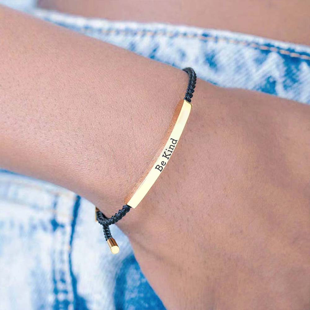 Be Kind...Of A Bi♥ch Tube Bracelet