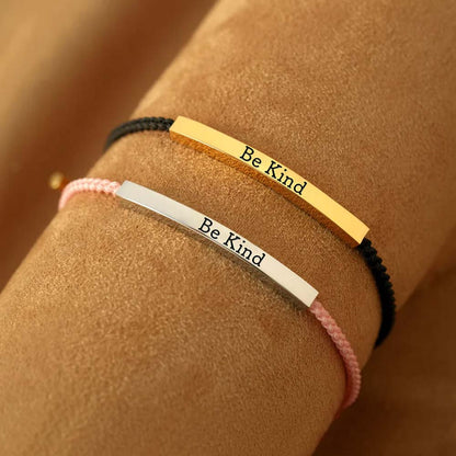 Be Kind...Of A Bi♥ch Tube Bracelet