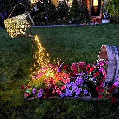 Solar Watering Can with Lights