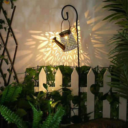 Solar Watering Can with Lights