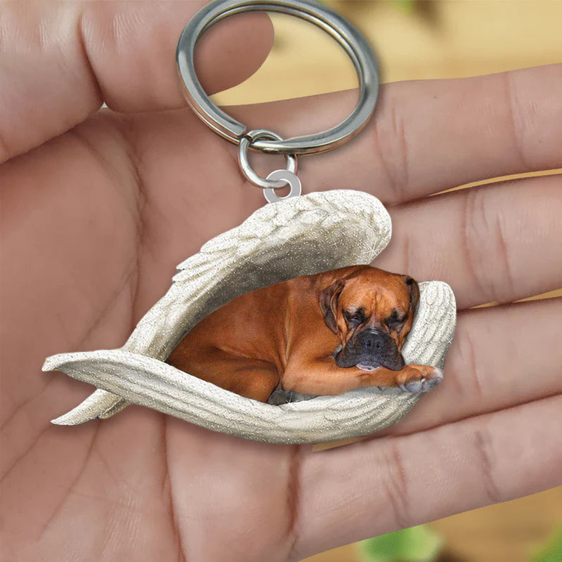 Sleeping Angel Acrylic Keychain Boxer SA033