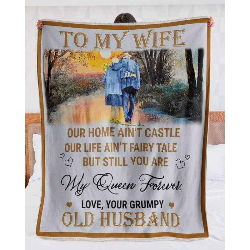 To My Wife - From Husband - A357 - Premium Blanket