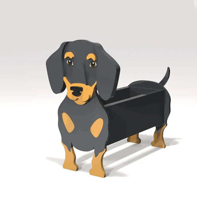 Dachshund Planter