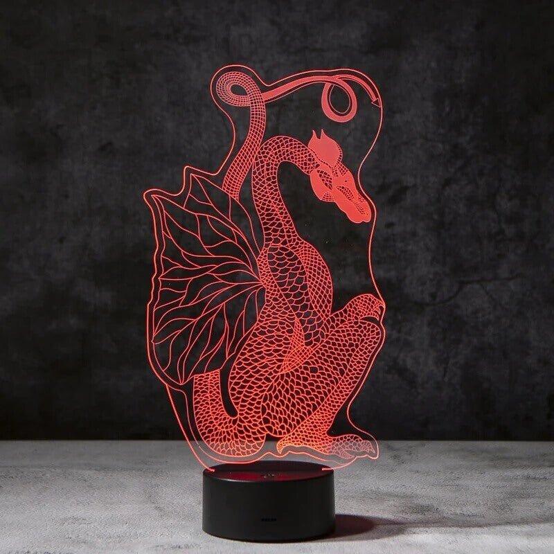 Dragon 3D Illusion Lamp