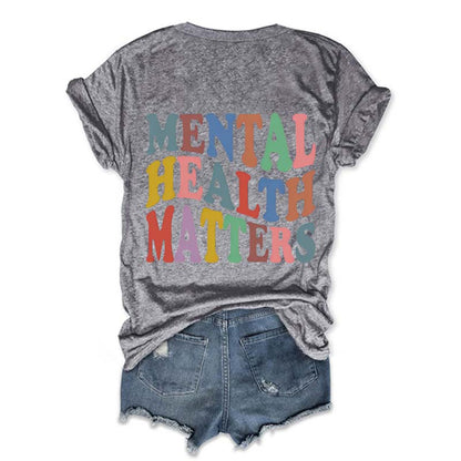 Mental Health Matters V-Neck T-shirt