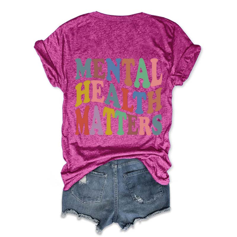 Mental Health Matters V-Neck T-shirt