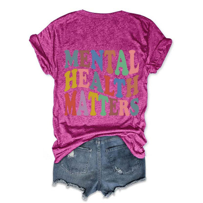 Mental Health Matters V-Neck T-shirt