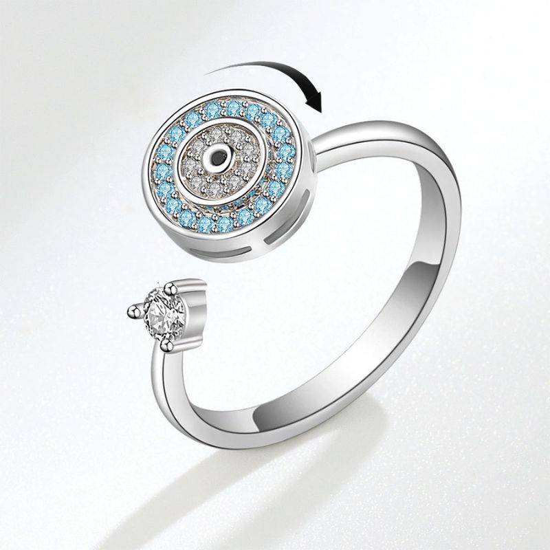 To My Daughter - Evil Eye Fidget Ring