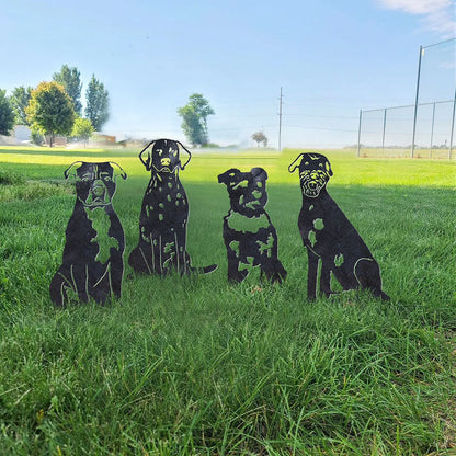 Schnauzer Metal Silhouette