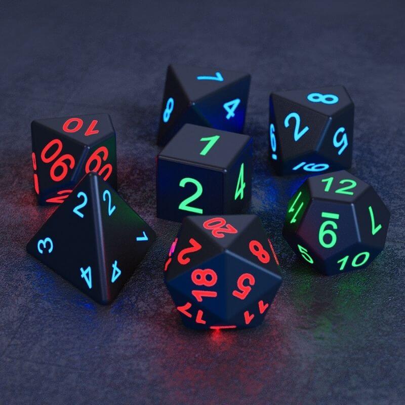 LED Glowing Dice Set 💥