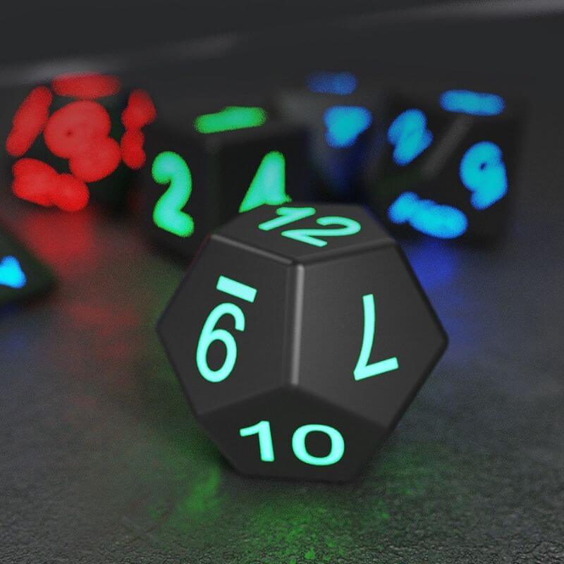 LED Glowing Dice Set 💥