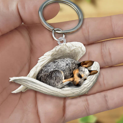 Sleeping Angel Acrylic Keychain Heeler SA038