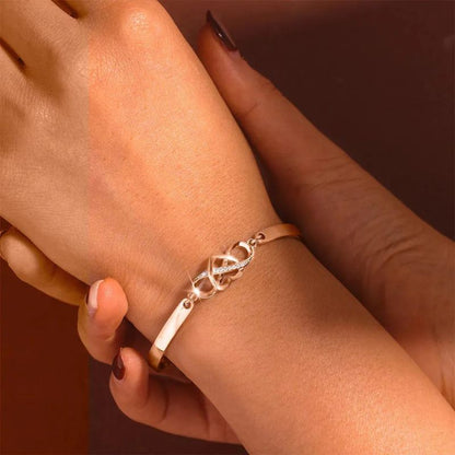 To My Granddaughter - Always Keep Me in Your Heart - Infinity Bracelet