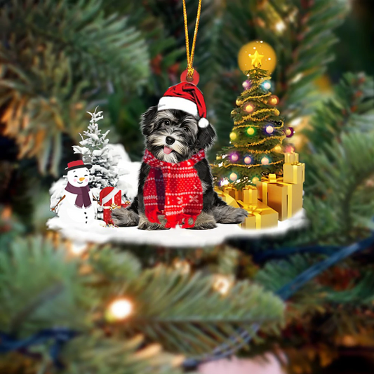 Havanese Christmas Ornament SM038