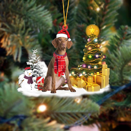 Vizsla Christmas Ornament SM045