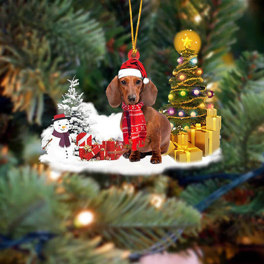 Dachshund Christmas Ornament SM074