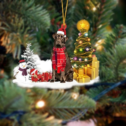 Labrador Retriever Christmas Ornament SM160