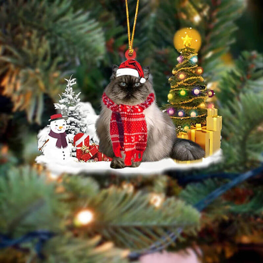 Himalayan Cat Christmas Ornament SM193