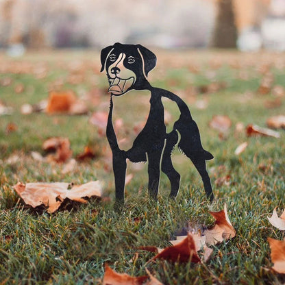 Labrador Retriever Metal Silhouette