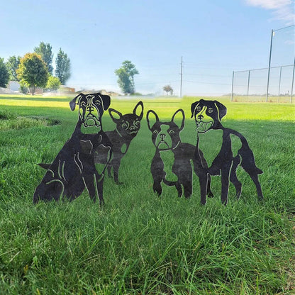 Labrador Retriever Metal Silhouette