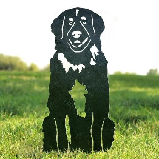 Leonberger Metal Silhouette