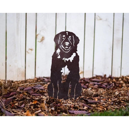 Leonberger Metal Silhouette