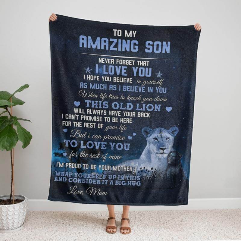 To My Son - From Mom - A333 - Premium Blanket