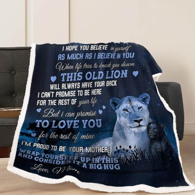 To My Son - From Mom - A333 - Premium Blanket