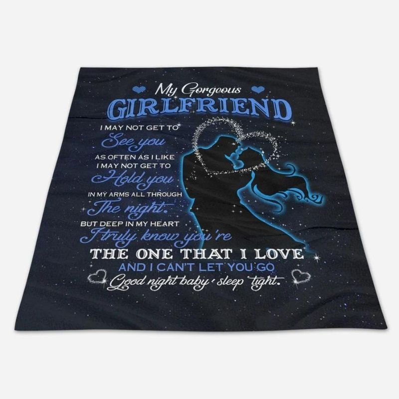 To My Girlfriend - From Boyfriend - A612 - Premium Blanket