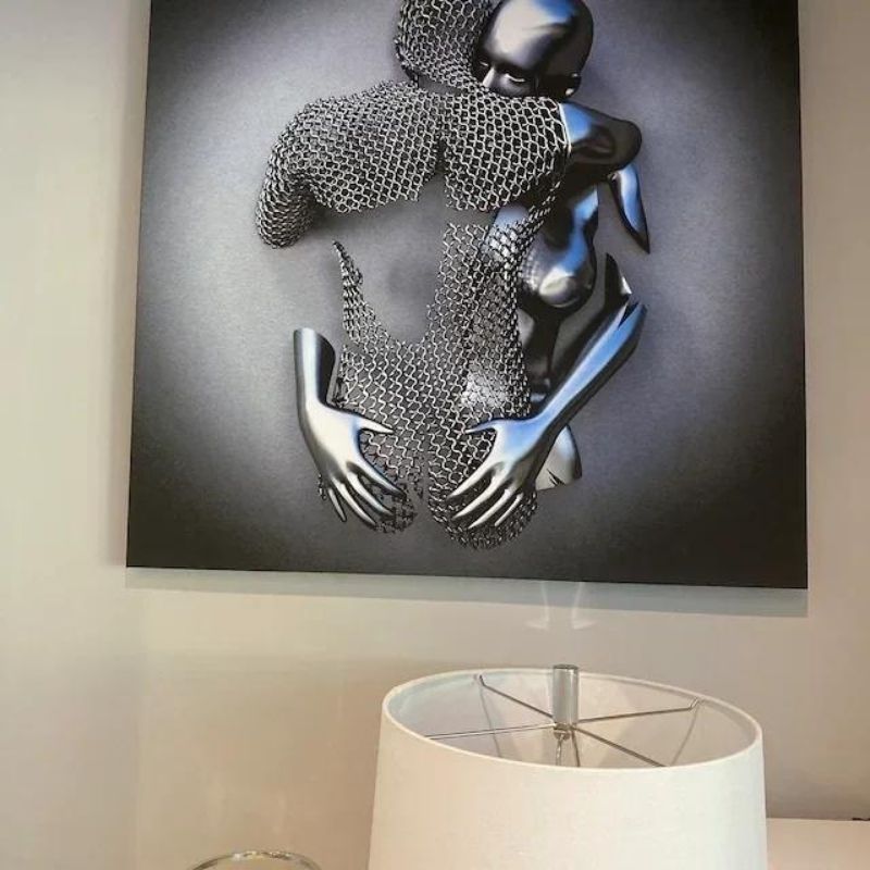 Love Heart Gray - 3D Art Wall💞The Most Romantic Way to Express Your Love💞