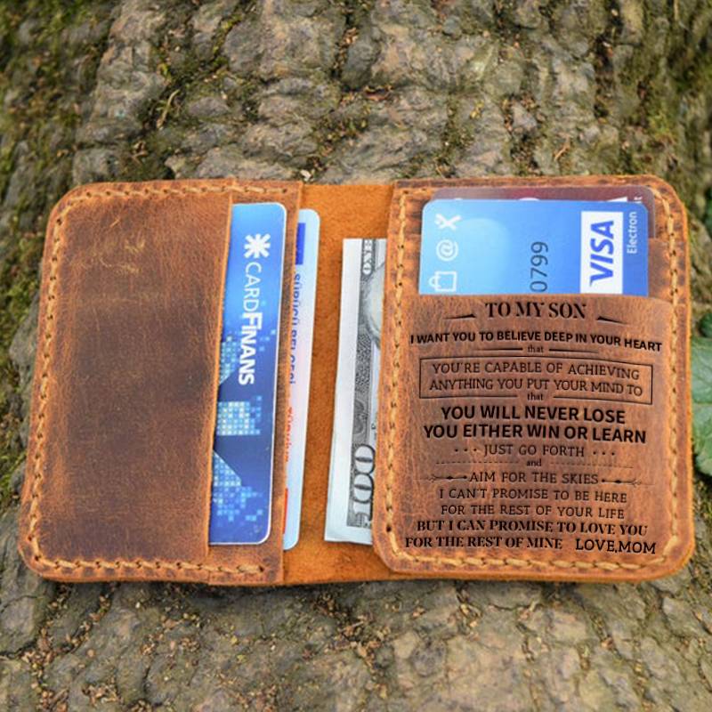 You Will Never Lose - Leather Bifold Wallet