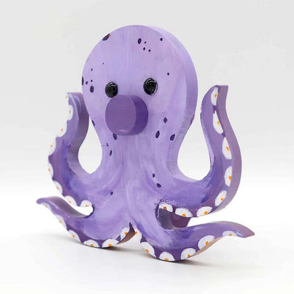 Handmade Glasses Stand Lovely Octopus