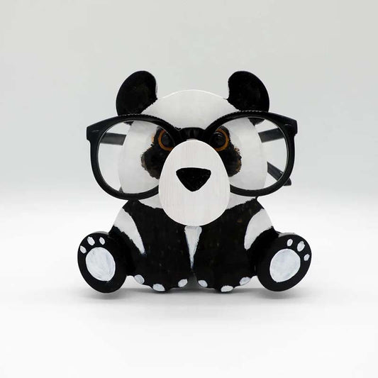 Handmade Glasses Stand Lovely Panda