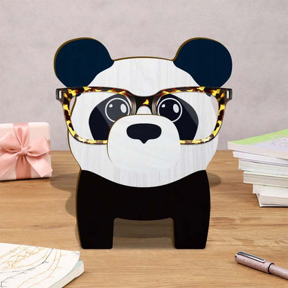 Handmade Glasses Stand Big Eyes Panda