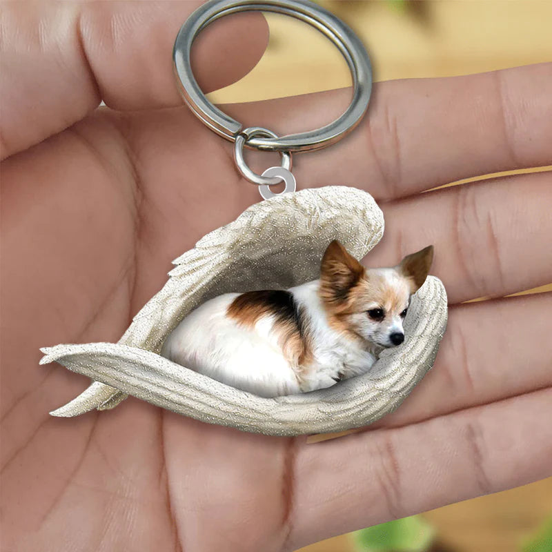 Sleeping Angel Acrylic Keychain Papillon SA111