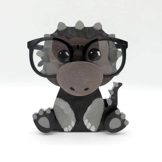 Handmade Glasses Stand Dinosaur