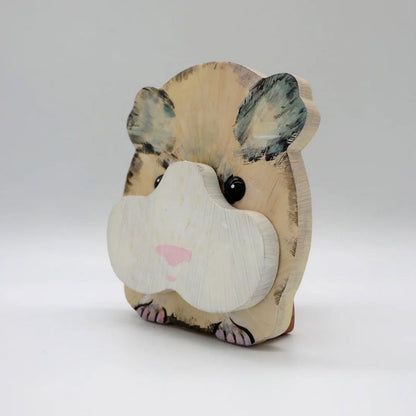 Handmade Glasses Stand Guinea Pig