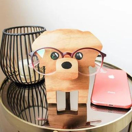 Handmade Glasses Stand Retriever/Labrador