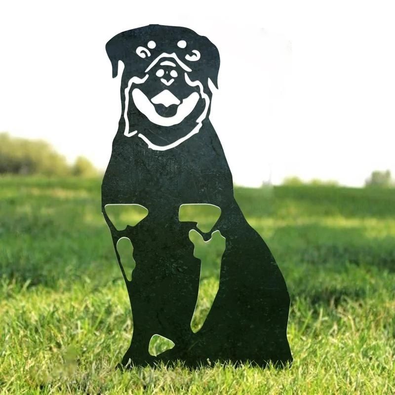 Rottweiler Metal Silhouette