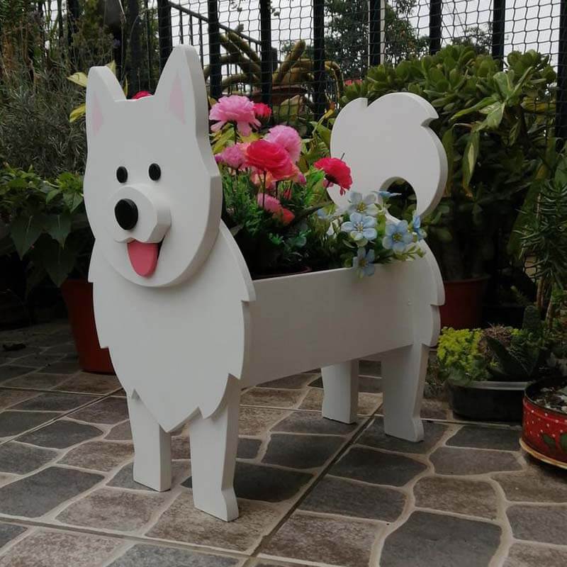 Samoyed Planter